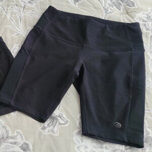 MPG Black Bike Shorts Size Small EUC
